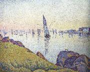 evening calm concarneau opus Paul Signac